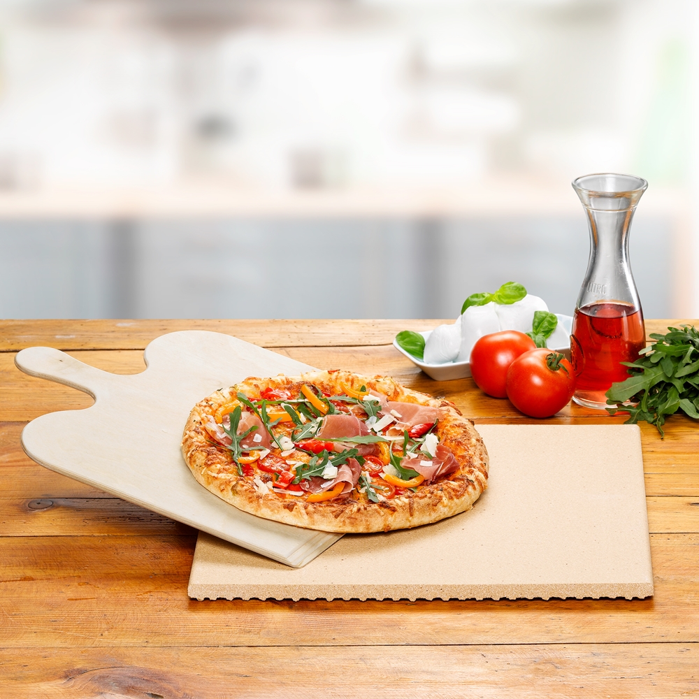 PIZZA-/BROTBACKSTEIN SET PS 16