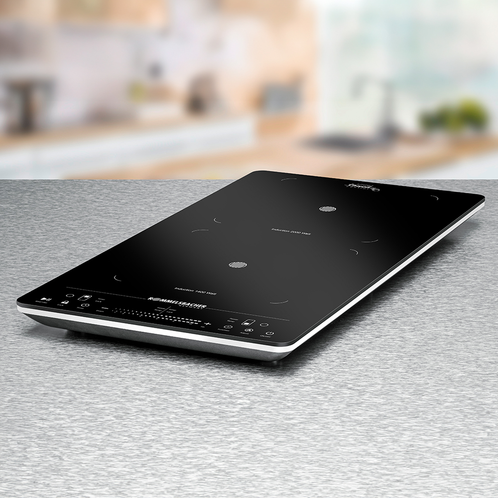 GLASKERAMIK DOPPELKOCHPLATTE CT 3430/IN Induktion