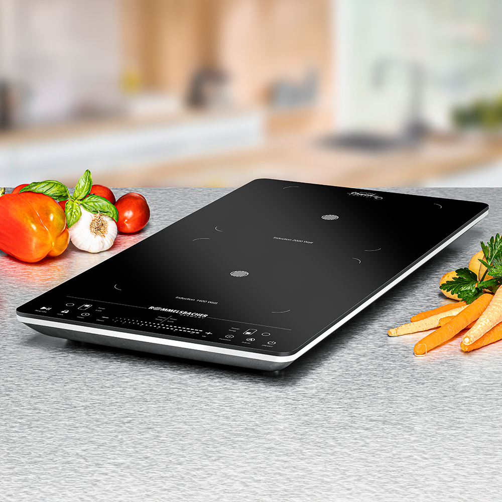 GLASKERAMIK DOPPELKOCHPLATTE CT 3430/IN Induktion