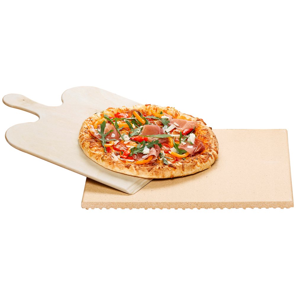 PIZZA-/BROTBACKSTEIN SET PS 16