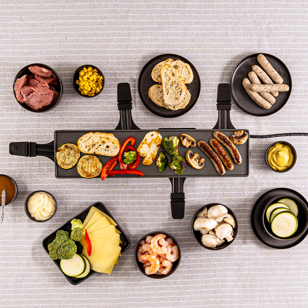 RACLETTE GRILL RC 800 Fun for 4