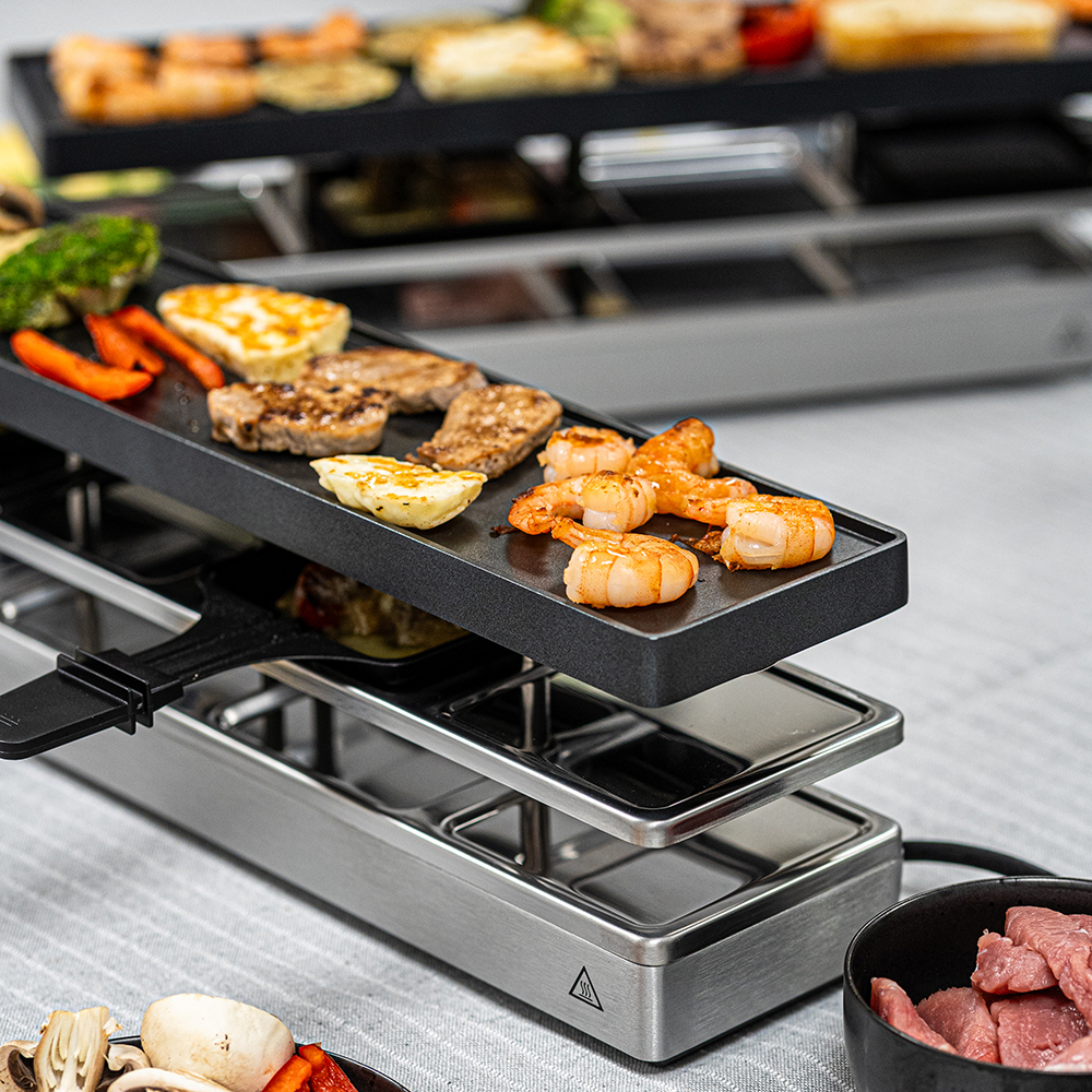 RACLETTE GRILL RC 800 Fun for 4
