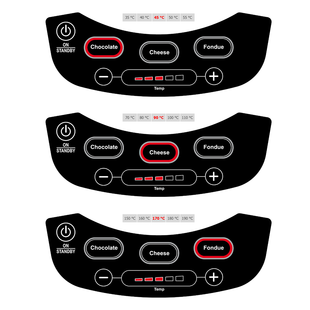 ELEKTRO FONDUE SET F 1200