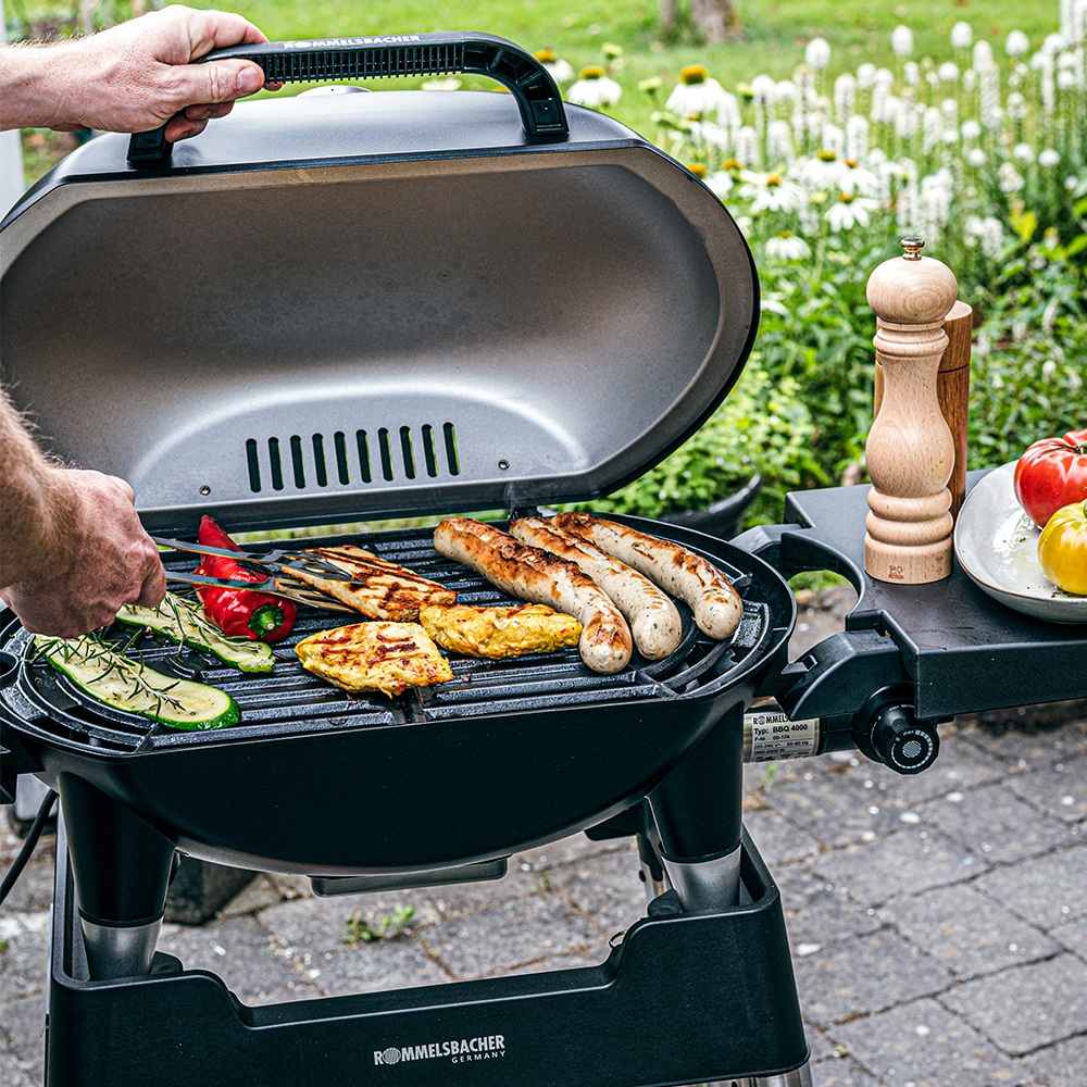 BARBECUE GRILL MIT GRILLWAGEN BBQ 4100/S