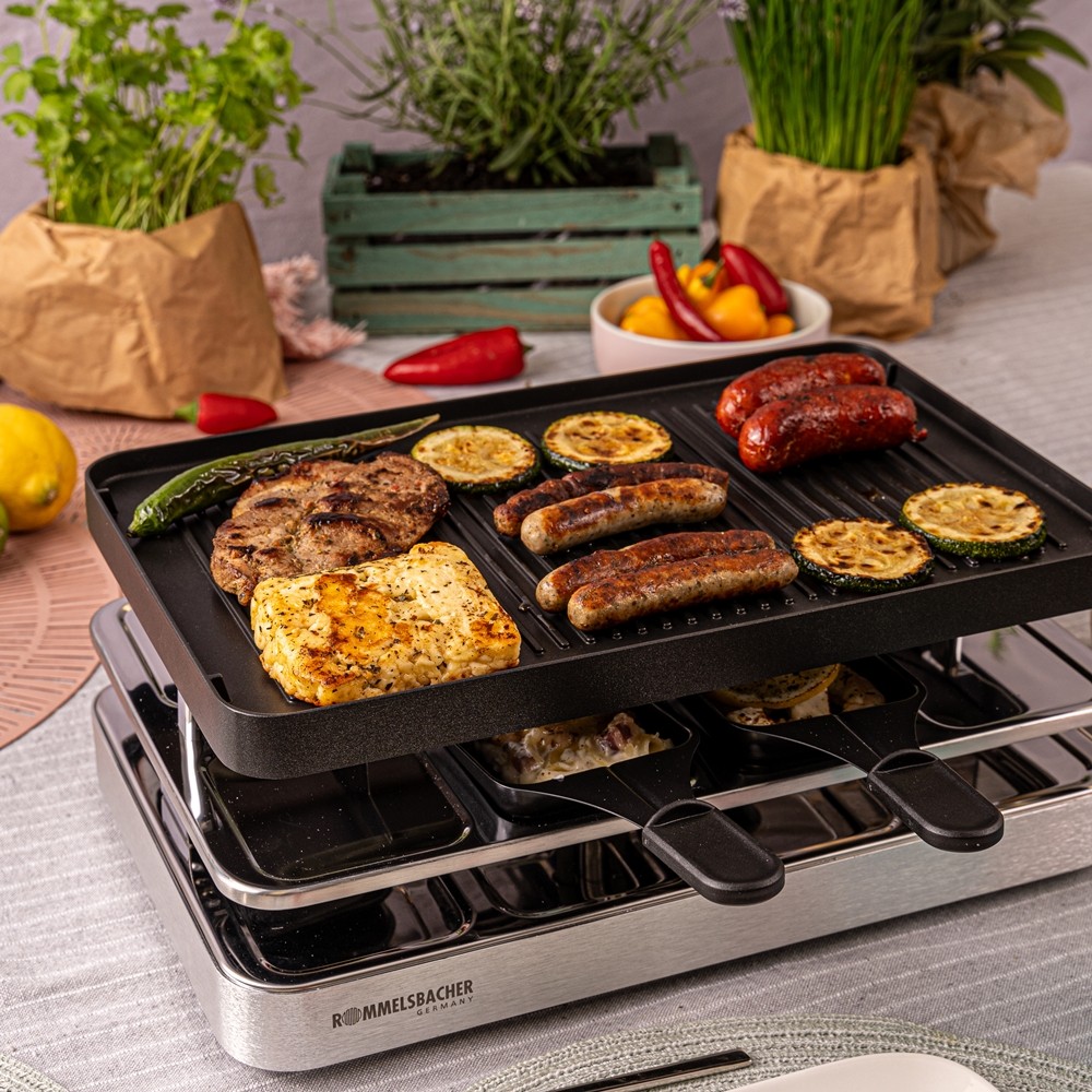 RACLETTE GRILL RC 1400 - Products from A to Z - ROMMELSBACHER  ElektroHausgeräte GmbH