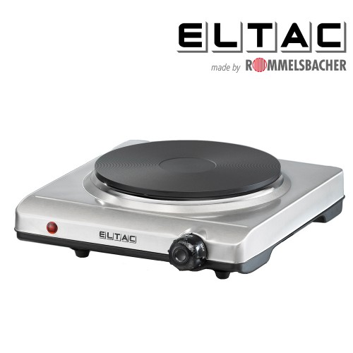 ELTAC EK 19 inox unique plaque de cuisson 1500 watt réglage en continu de régime 