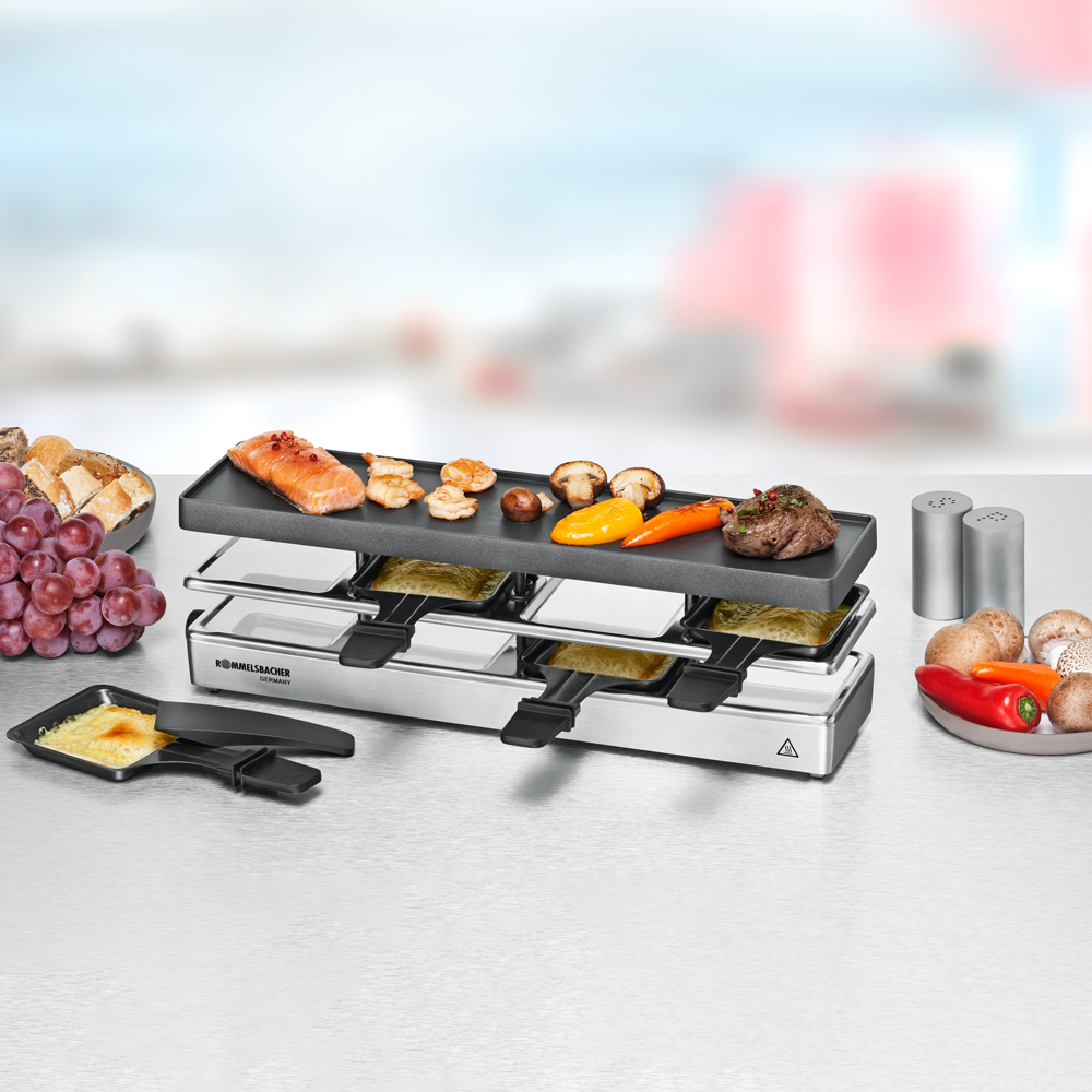 RACLETTE GRILL RC 800 Fun for 4