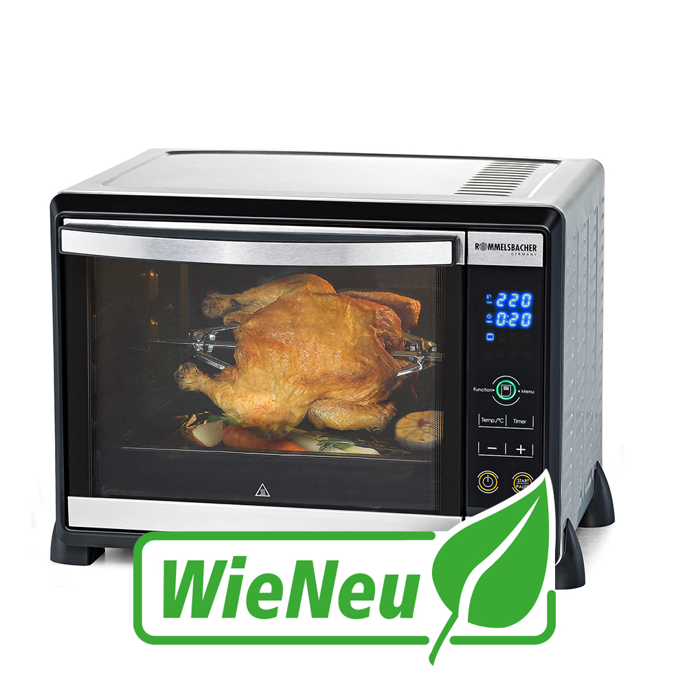 ELEKTRONIK BACK & GRILL OFEN BGE 1580/E - WieNeu