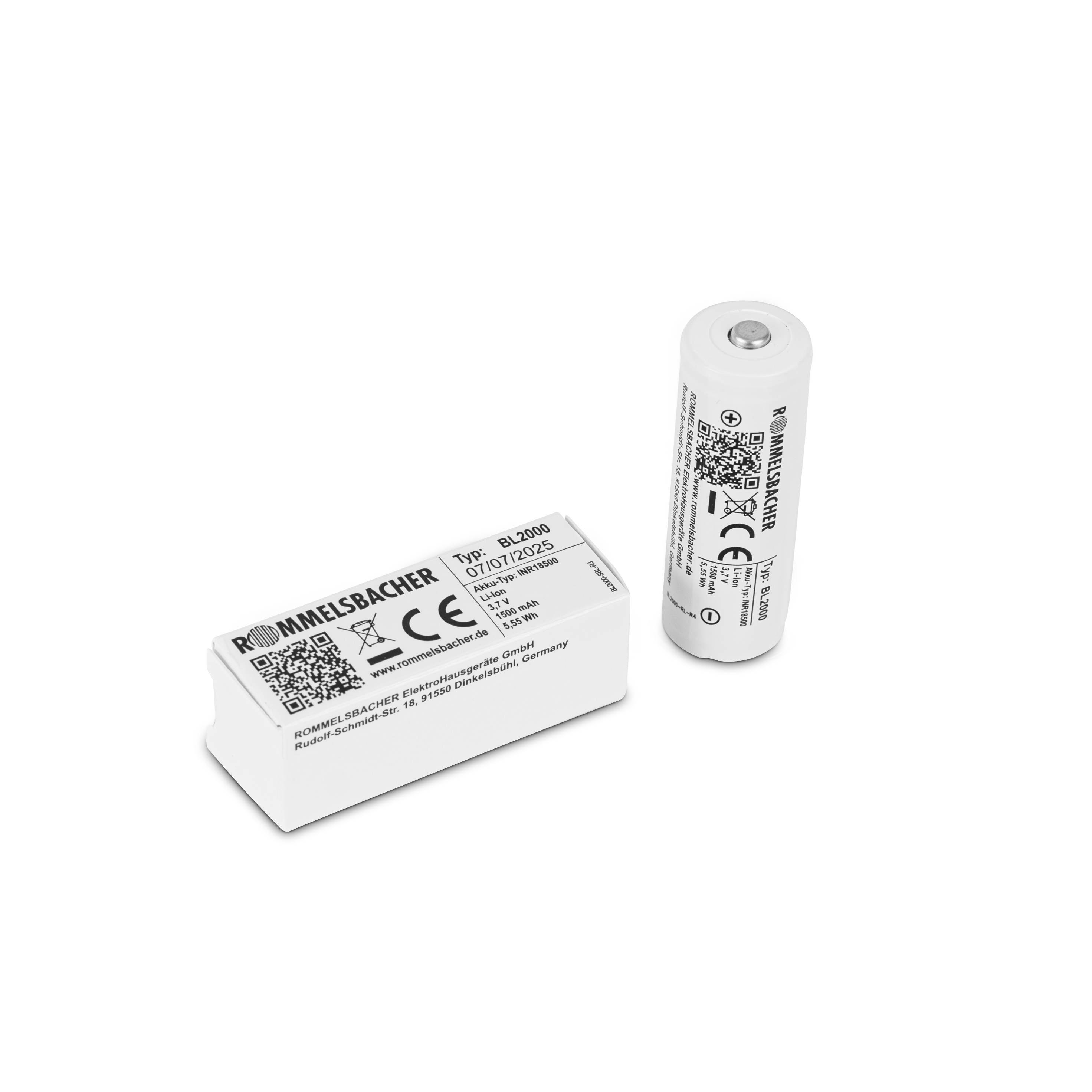 LIT-ION-AKKU-ZELLE TYP 18500 für VAC 25